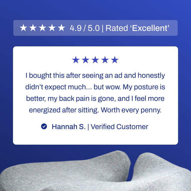 Ortopedisk setekudde